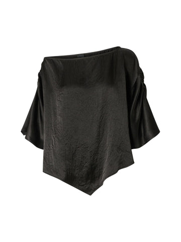 Pinko Blusa in satin stropicciato Breath
