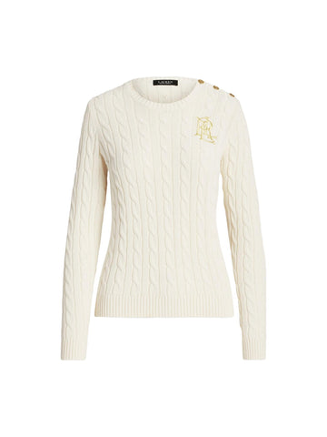 Lauren Ralph Lauren Maglia a trecce Montiva