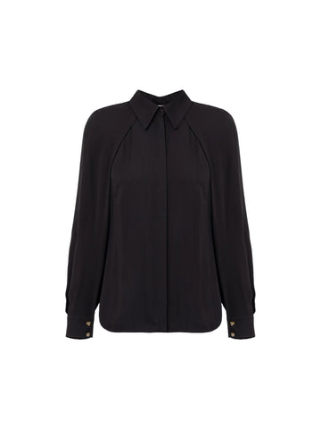 Elisabetta Franchi Camicia con maniche a mantellina