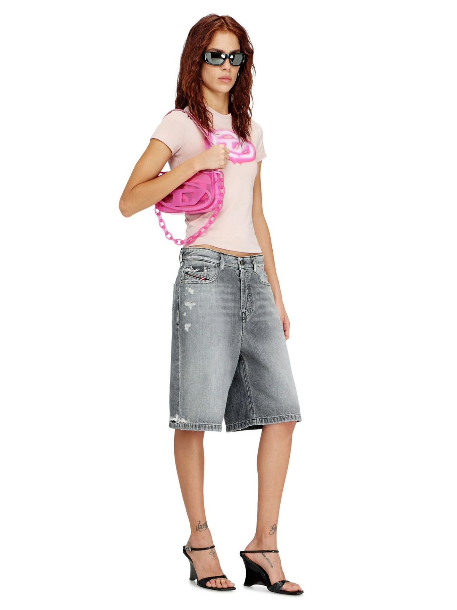 Diesel Borsa 1DR in TPU trasparente