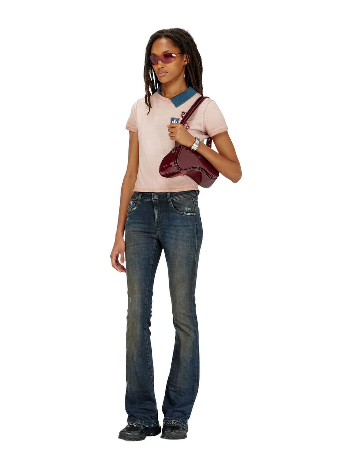 Jeans Bootcut Vita Bassa 1969 D-Ebbey