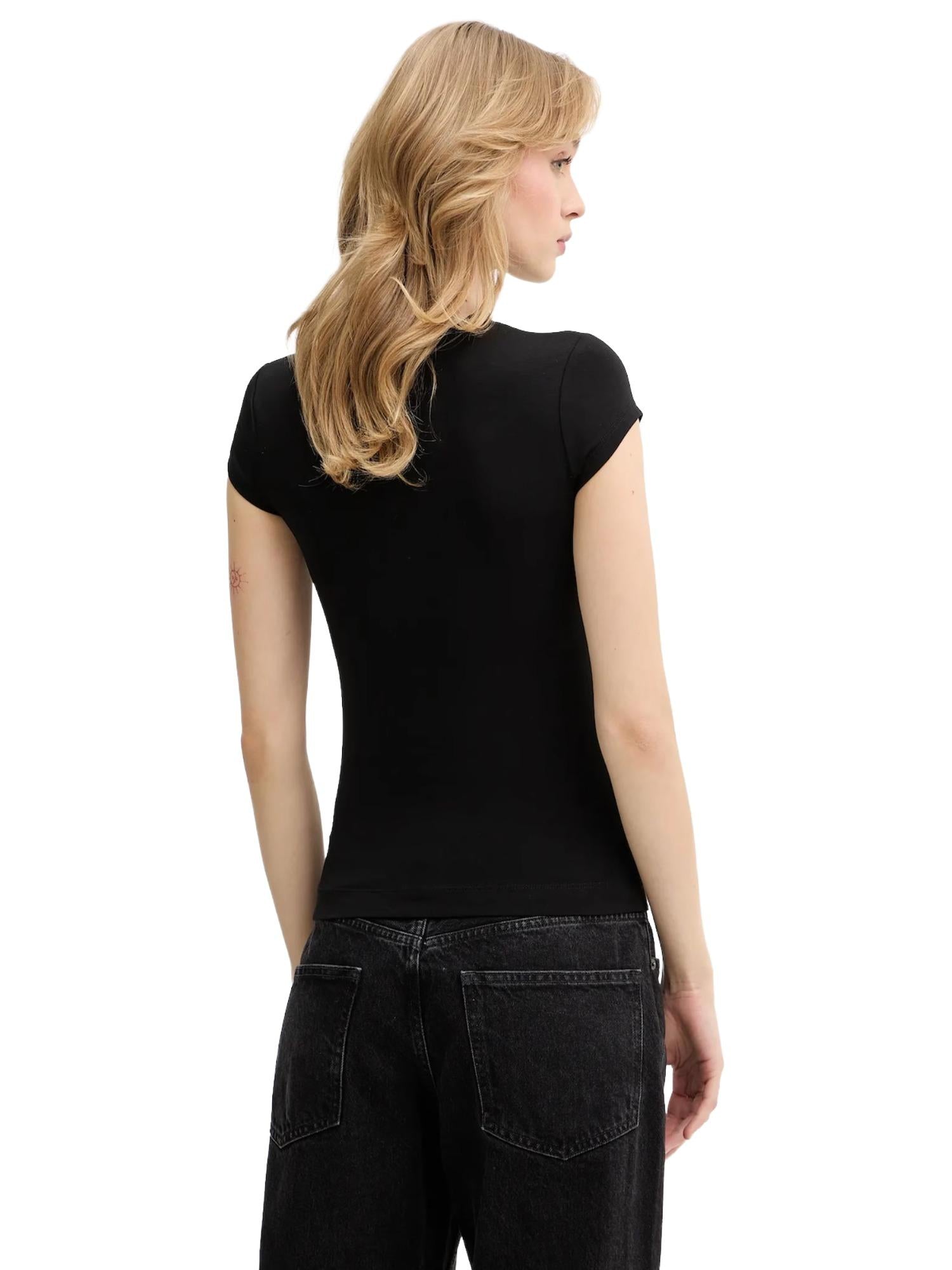 Diesel T-shirt con logo cut-out T-Angie-Od