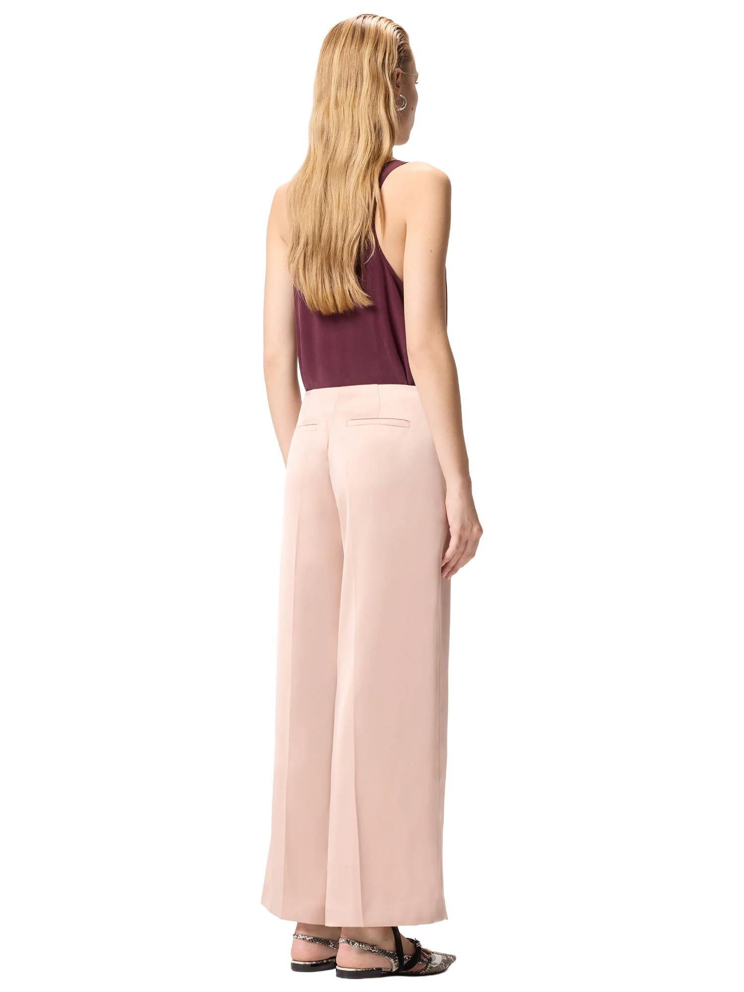 Pinko Pantalone satinato Limoncello