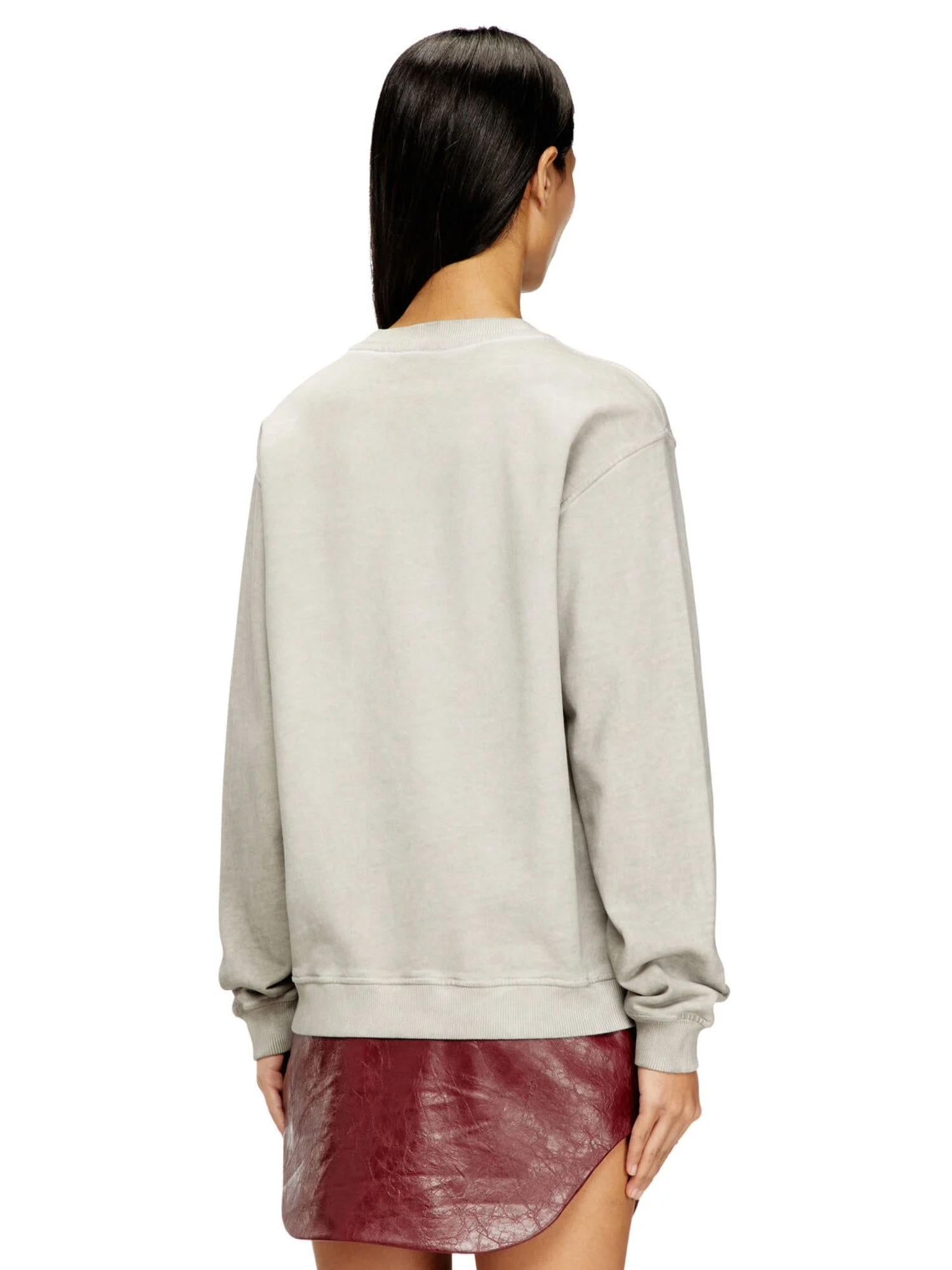 Diesel Felpa con catena in rilievo F-Normy-S2