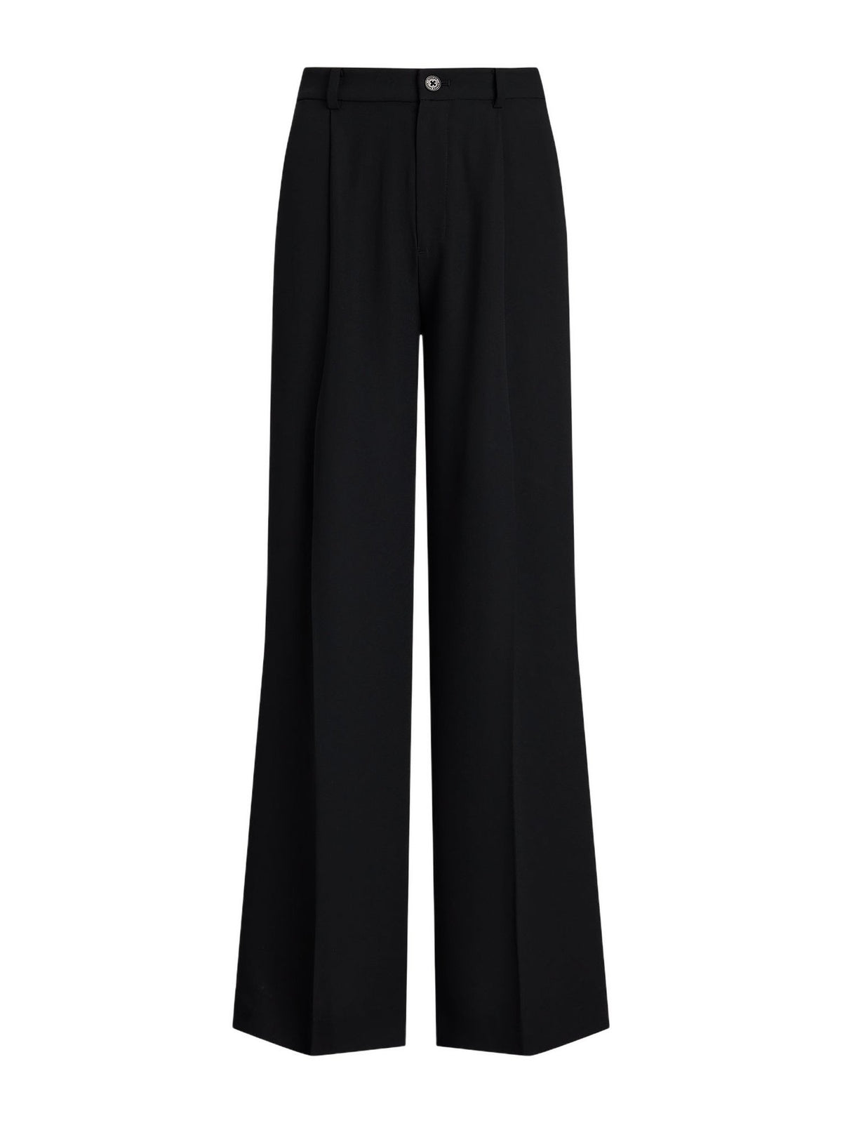 Pantaloni a gamba larga in georgette dolcuppo-face