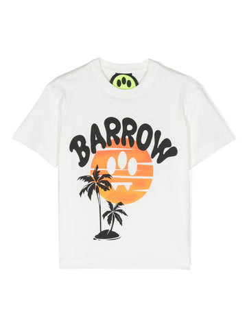 Barrow T-shirt con stampa Sunset