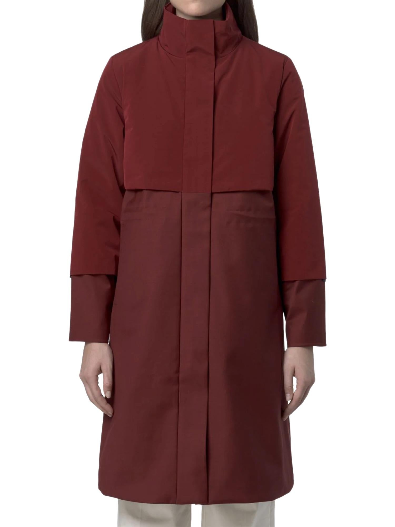 K-Way Giubbotto Ella Wool Nylon Mix