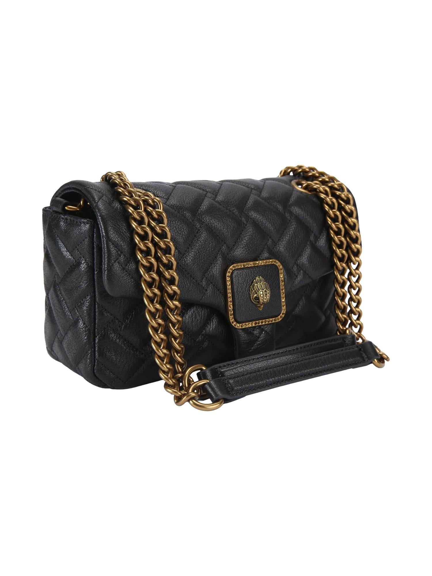 Kurt Geiger middelgrote leren Pimlico-tas