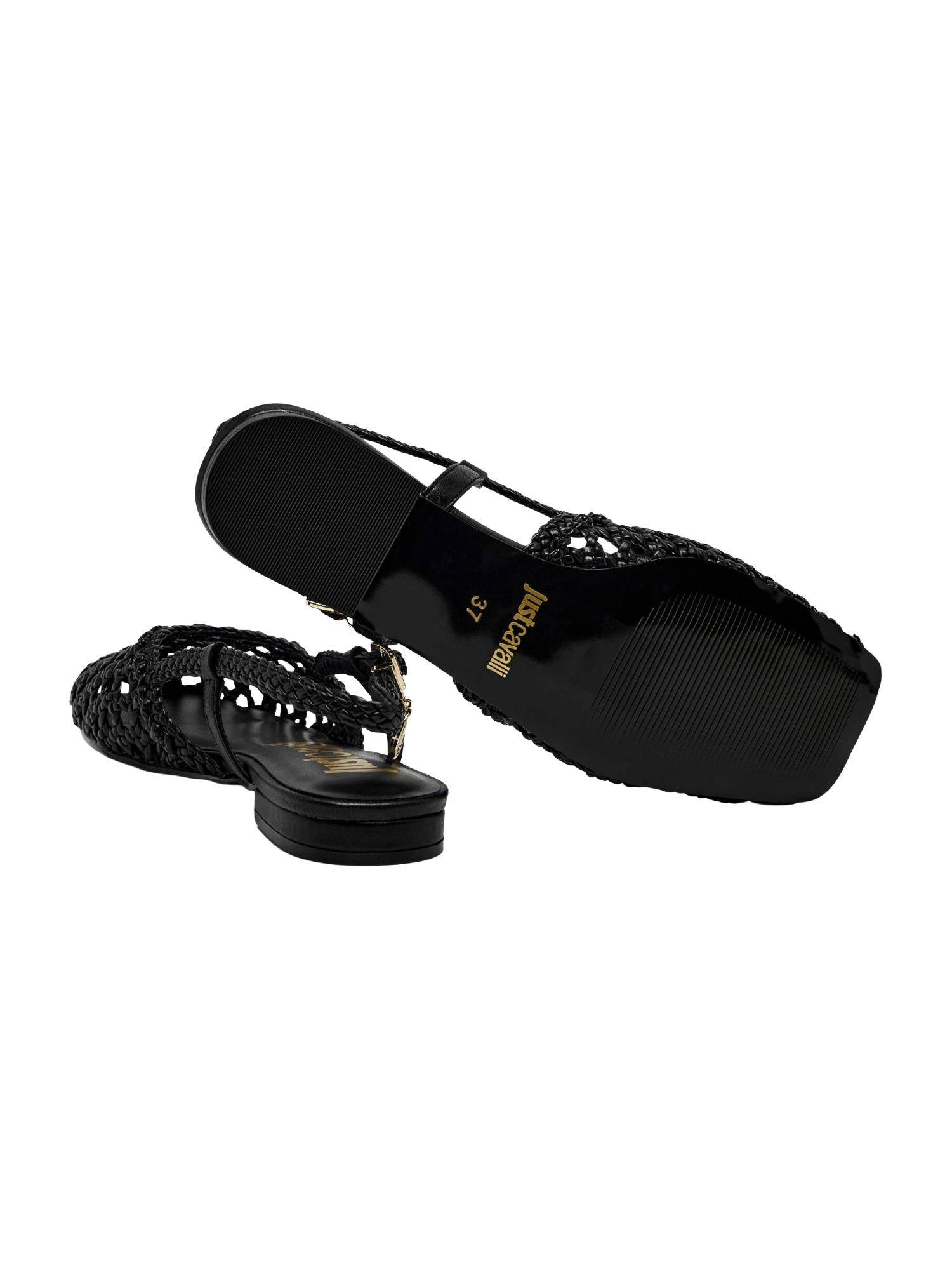 Just Cavalli Ballerine con punta quadrata