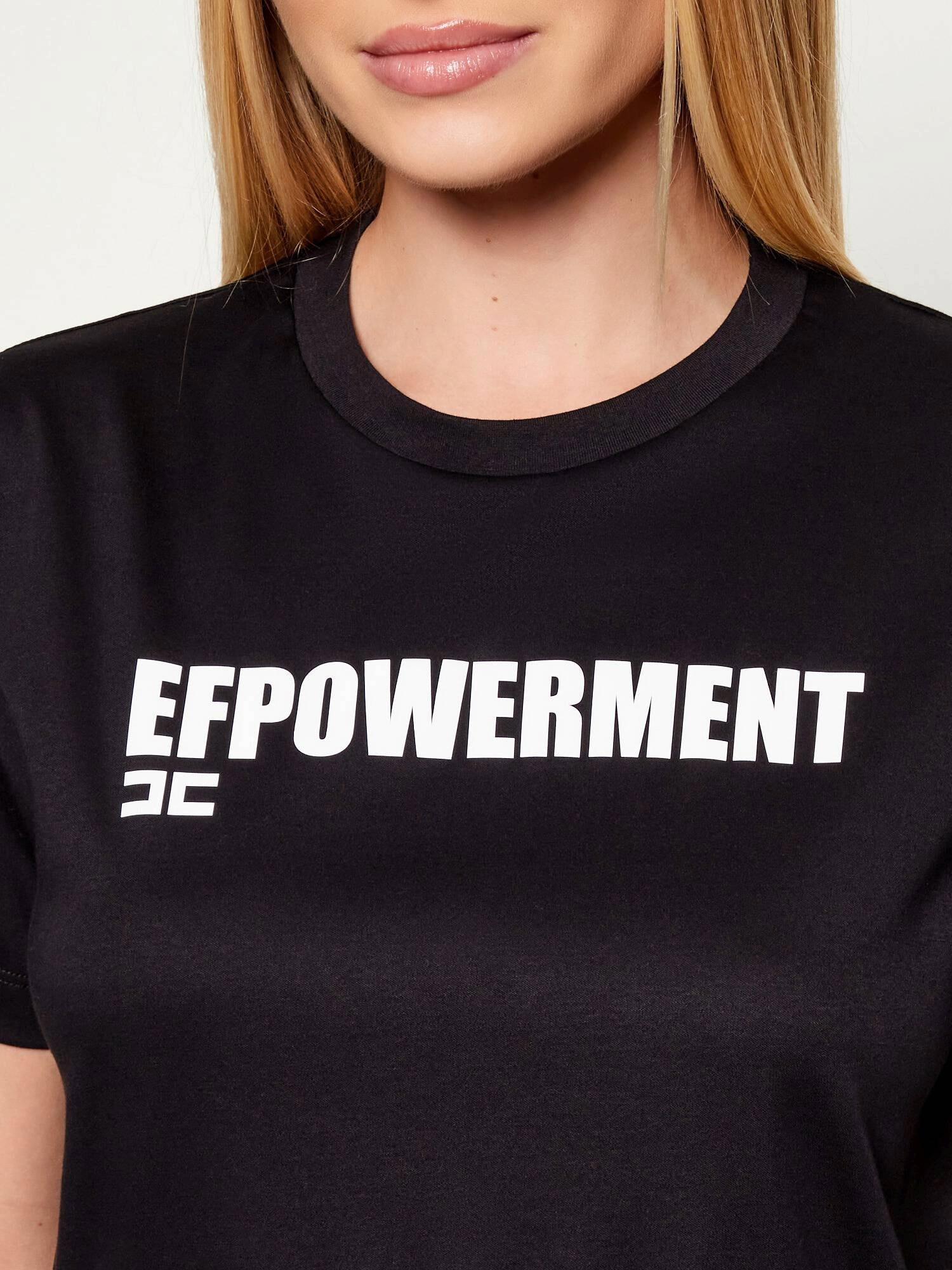 Elisabetta Franchi T-shirt con coulisse