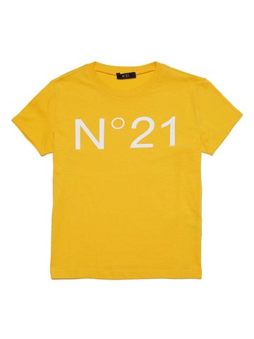 N°21 T-shirt basic con logo