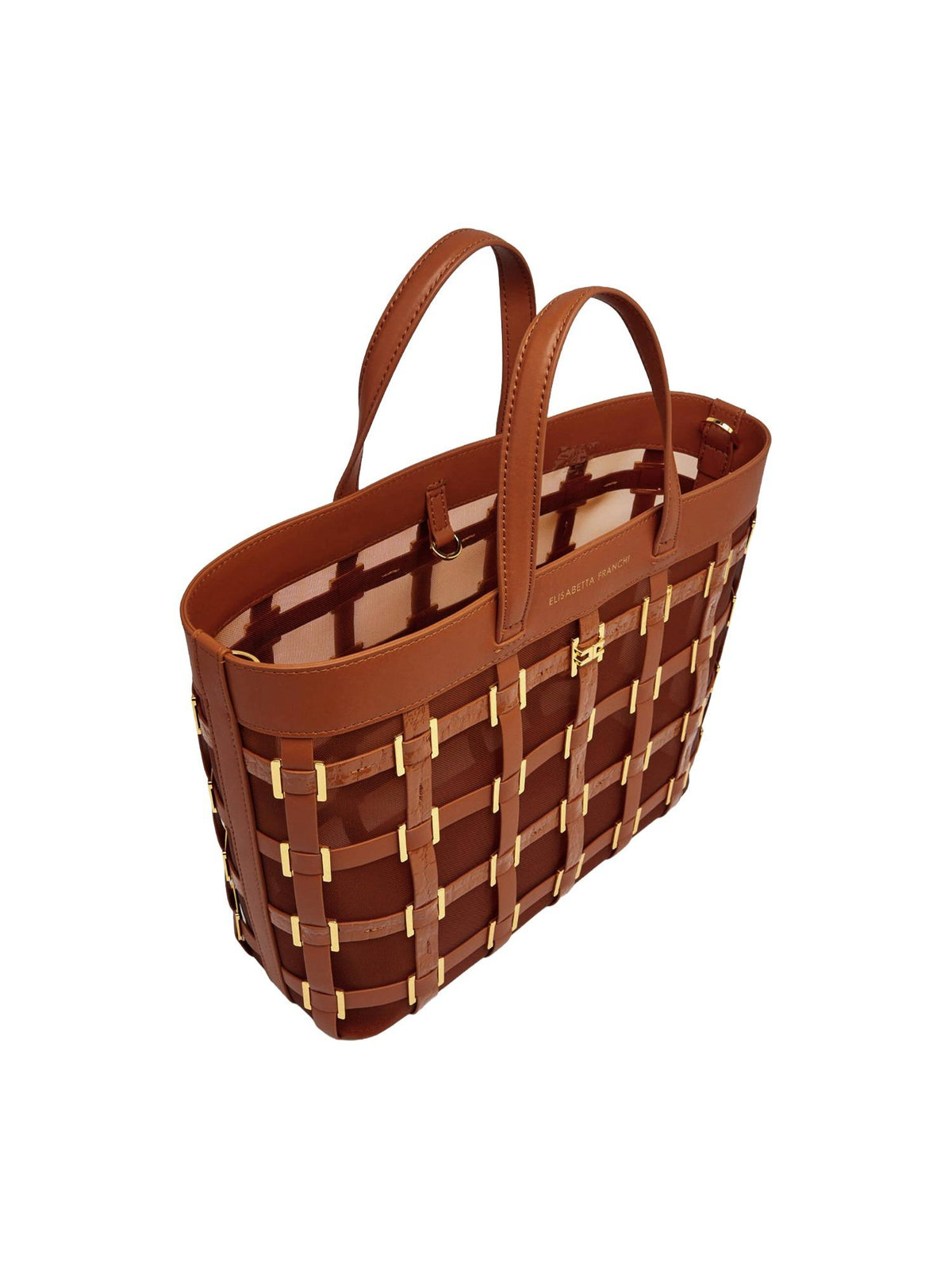 Elisabetta Franchi Borsa in rete con anelle