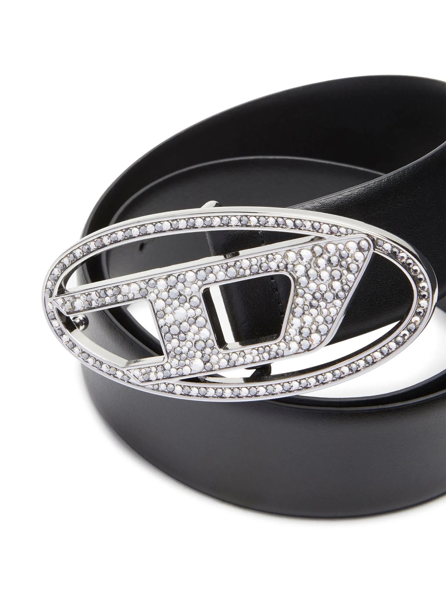 Diesel Cintura B-1DR con cristalli 5,5 cm