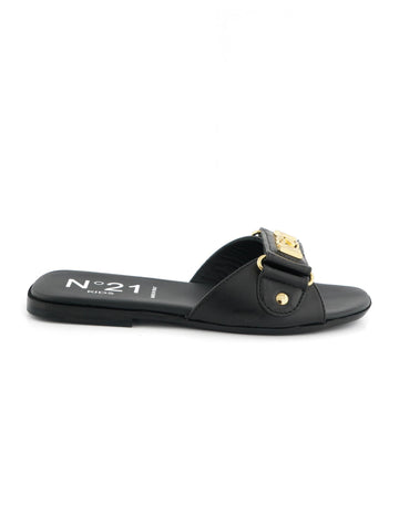 N°21 Kids Ciabatte con logo