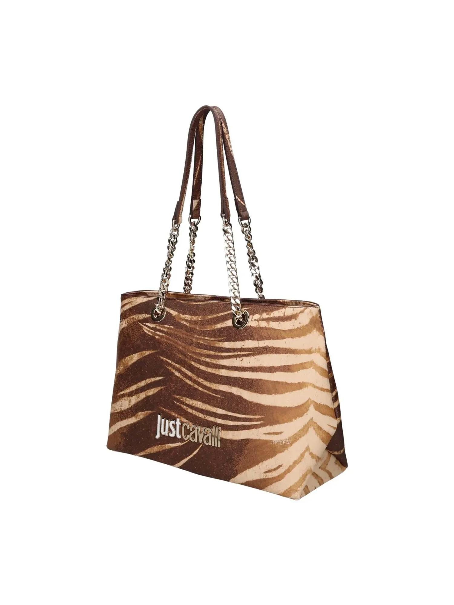 Just Cavalli Borsa con stampa animalier