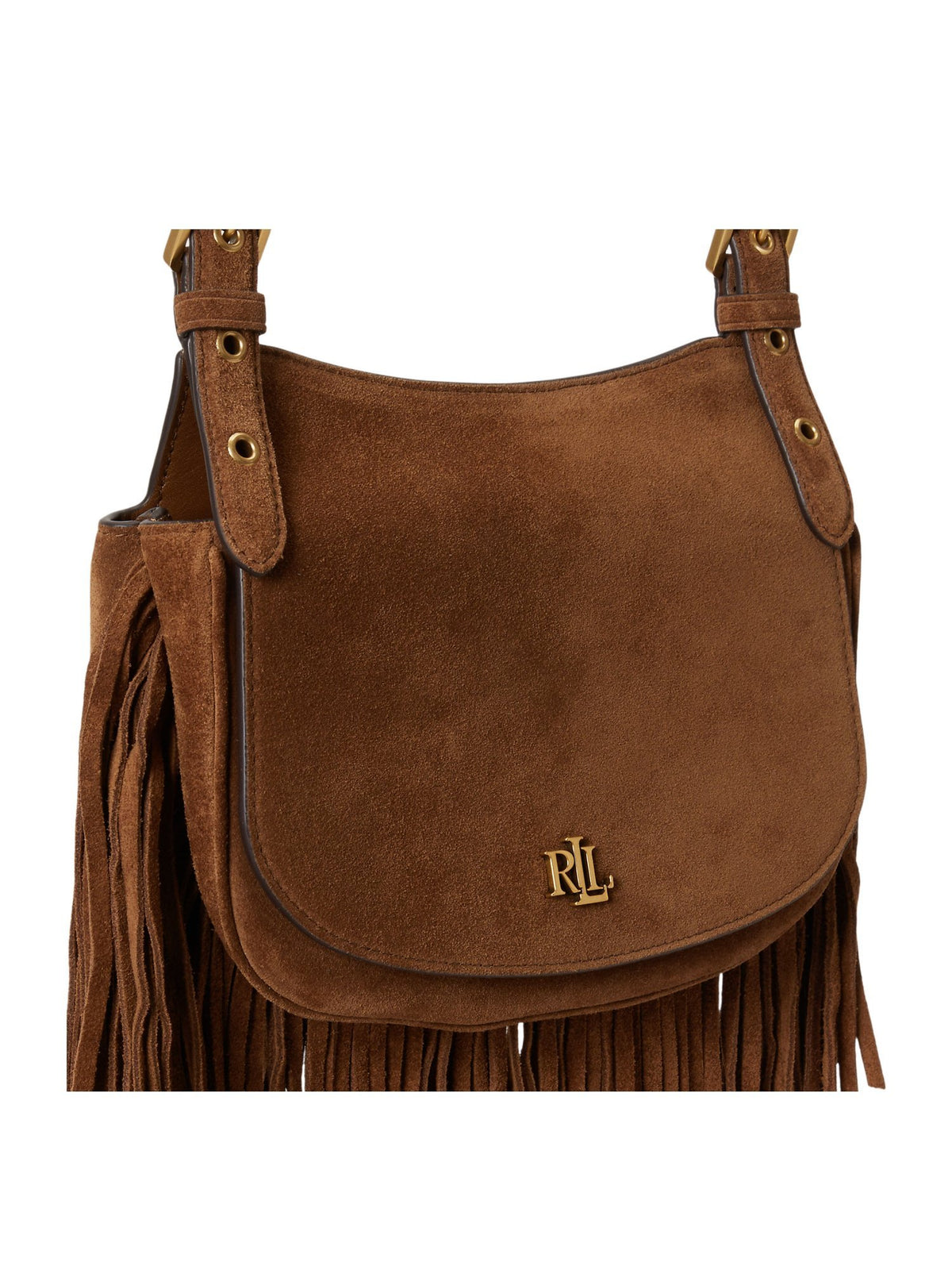 Borsa a tracolla marcy media con frange