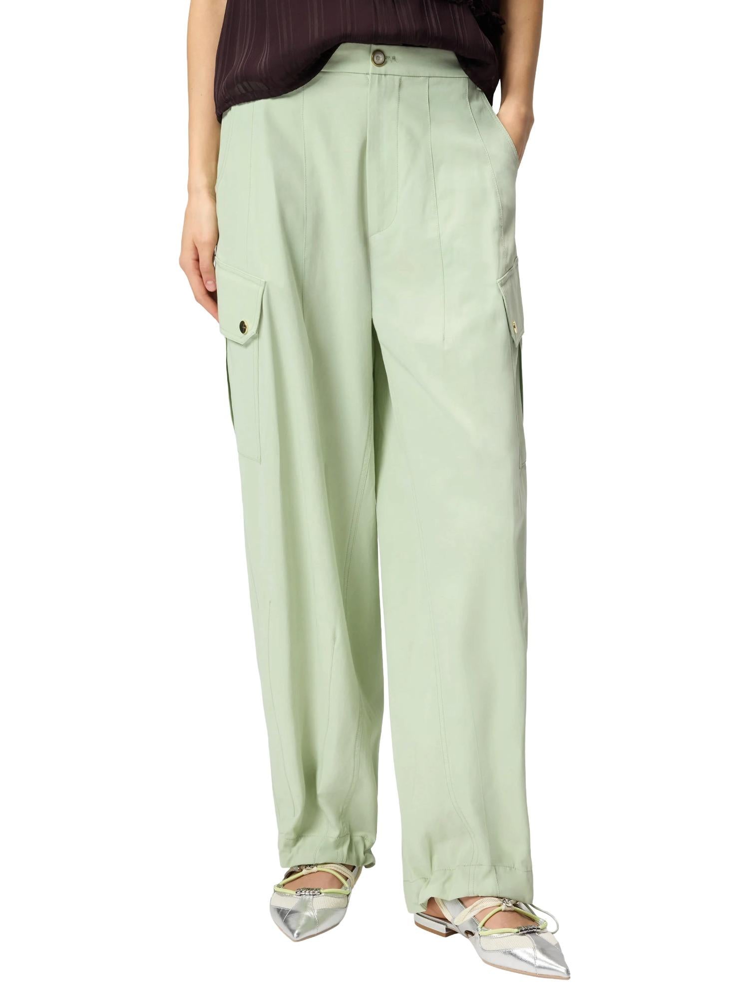 Pinko Pantalone cargo in twill Rosalin