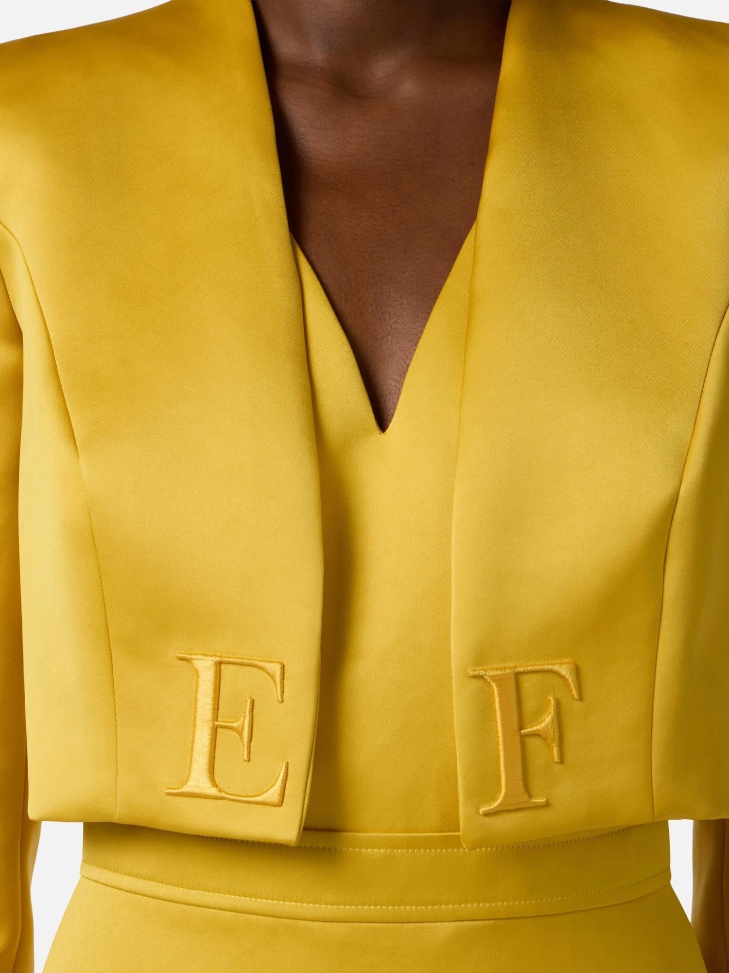 Elisabetta Franchi Abito con giacca in duchesse