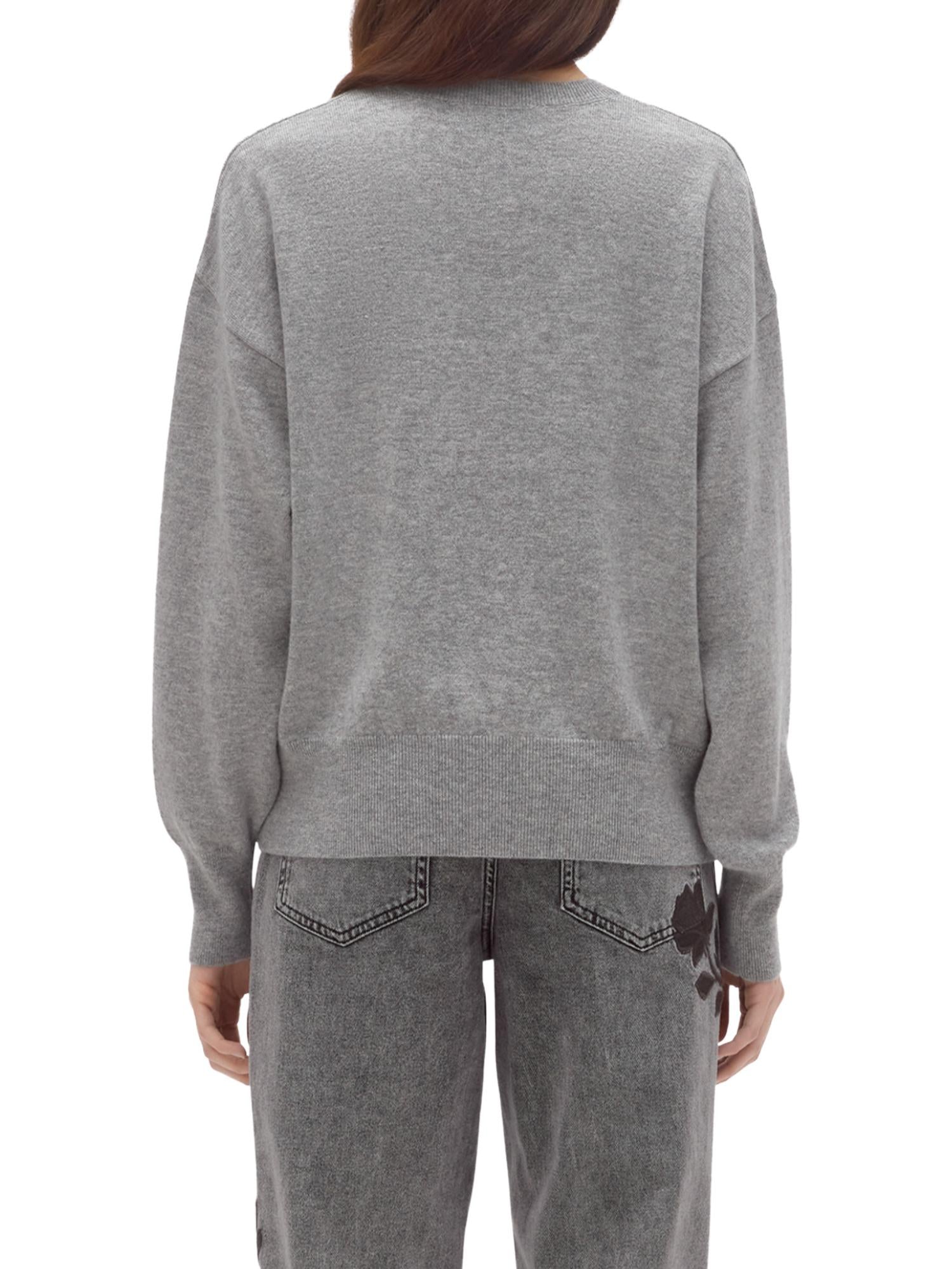 Blugirl Maglia con logo in strass