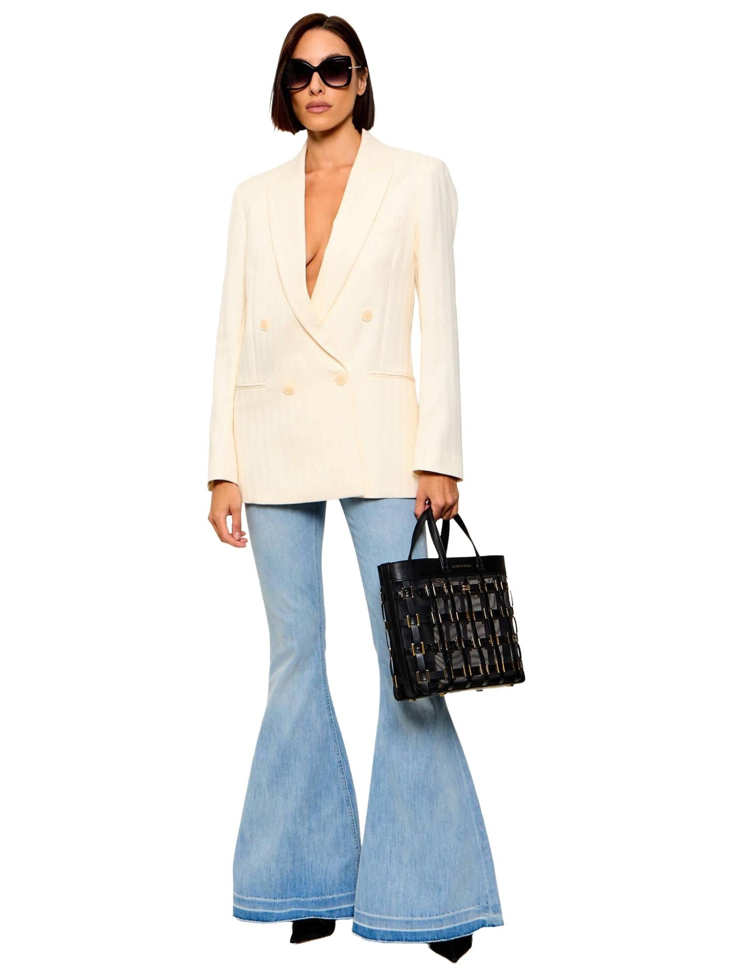 Elisabetta Franchi Borsa in rete con anelle