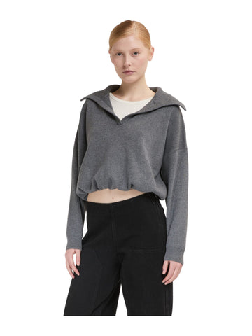 Maglione a Maniche Lunghe Collo Alto