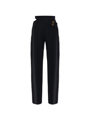Versace Jeans Couture Pantalone con doppia fibbia Baroque