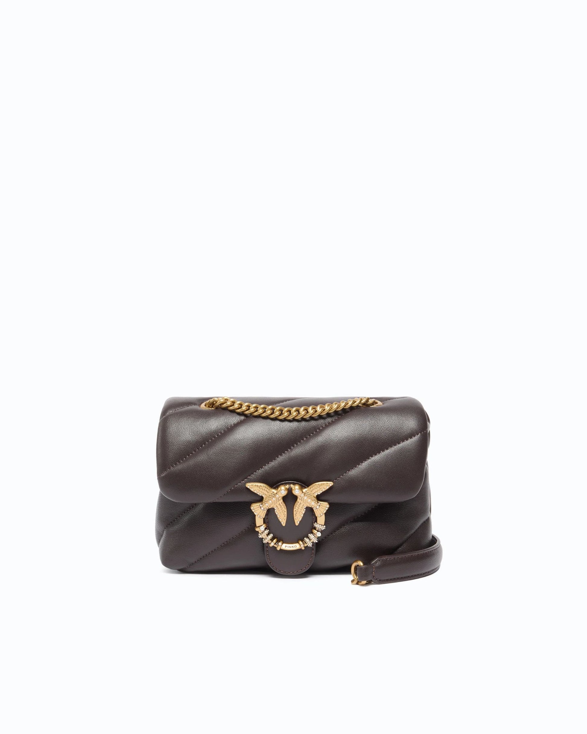 Pinko Tracolla con Fibbia Love Birds Diamond Cut donna