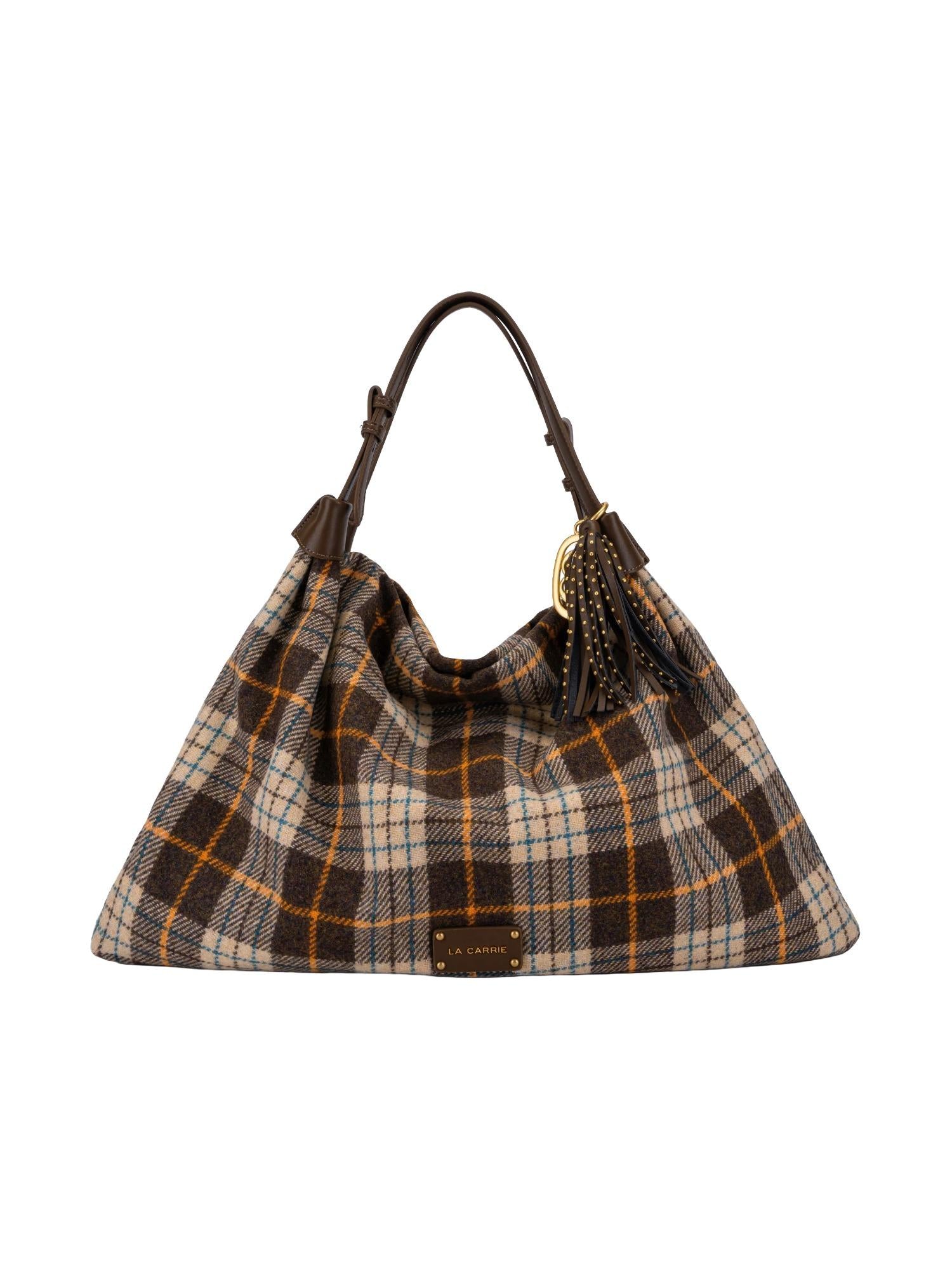 La Carrie Borsa soft shopper Scottish