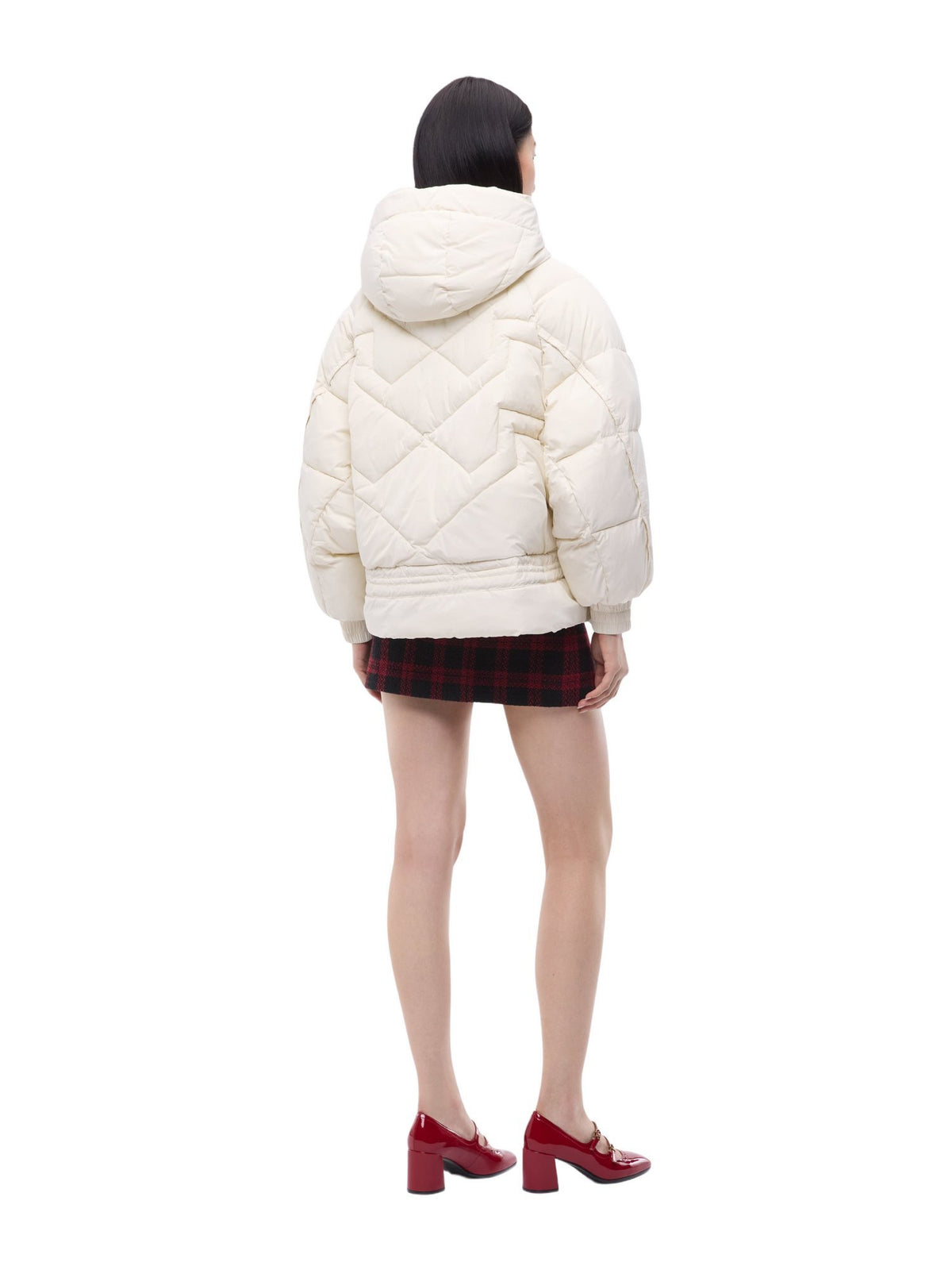 Giacca blouson oversize con cappuccio
