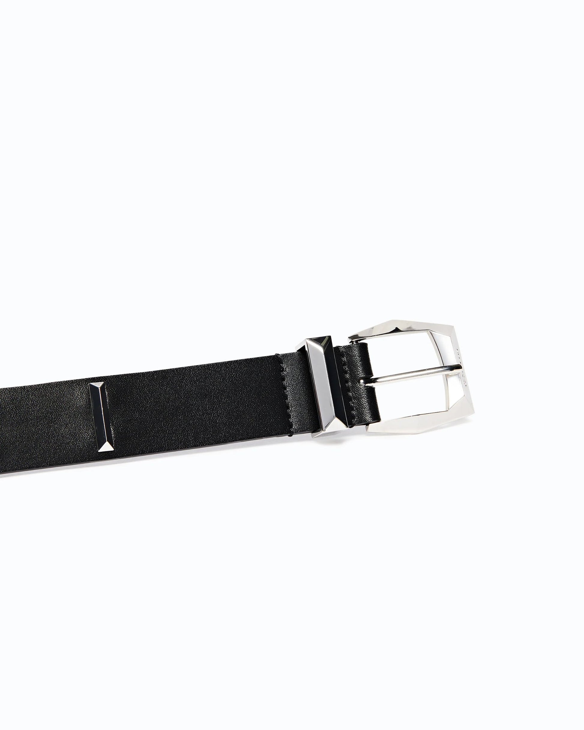 Pinko Cintura in Morbida Pelle con Borchie donna