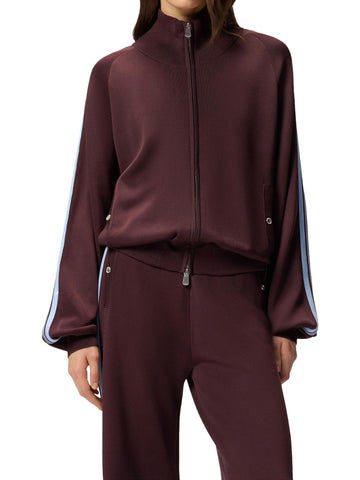 Pinko Felpa con zip e logo Panarea