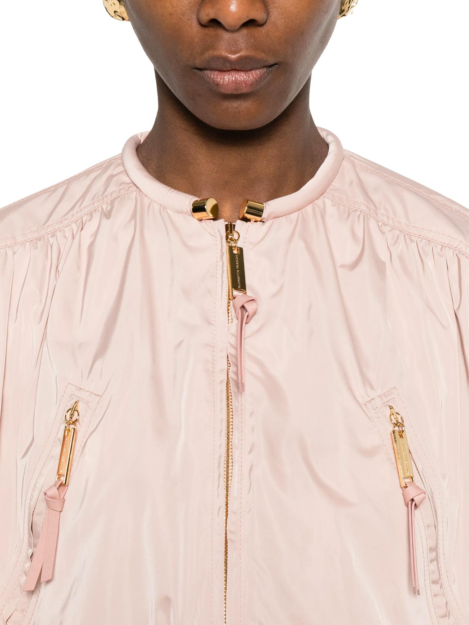 Elisabetta Franchi Bomber in tessuto vela