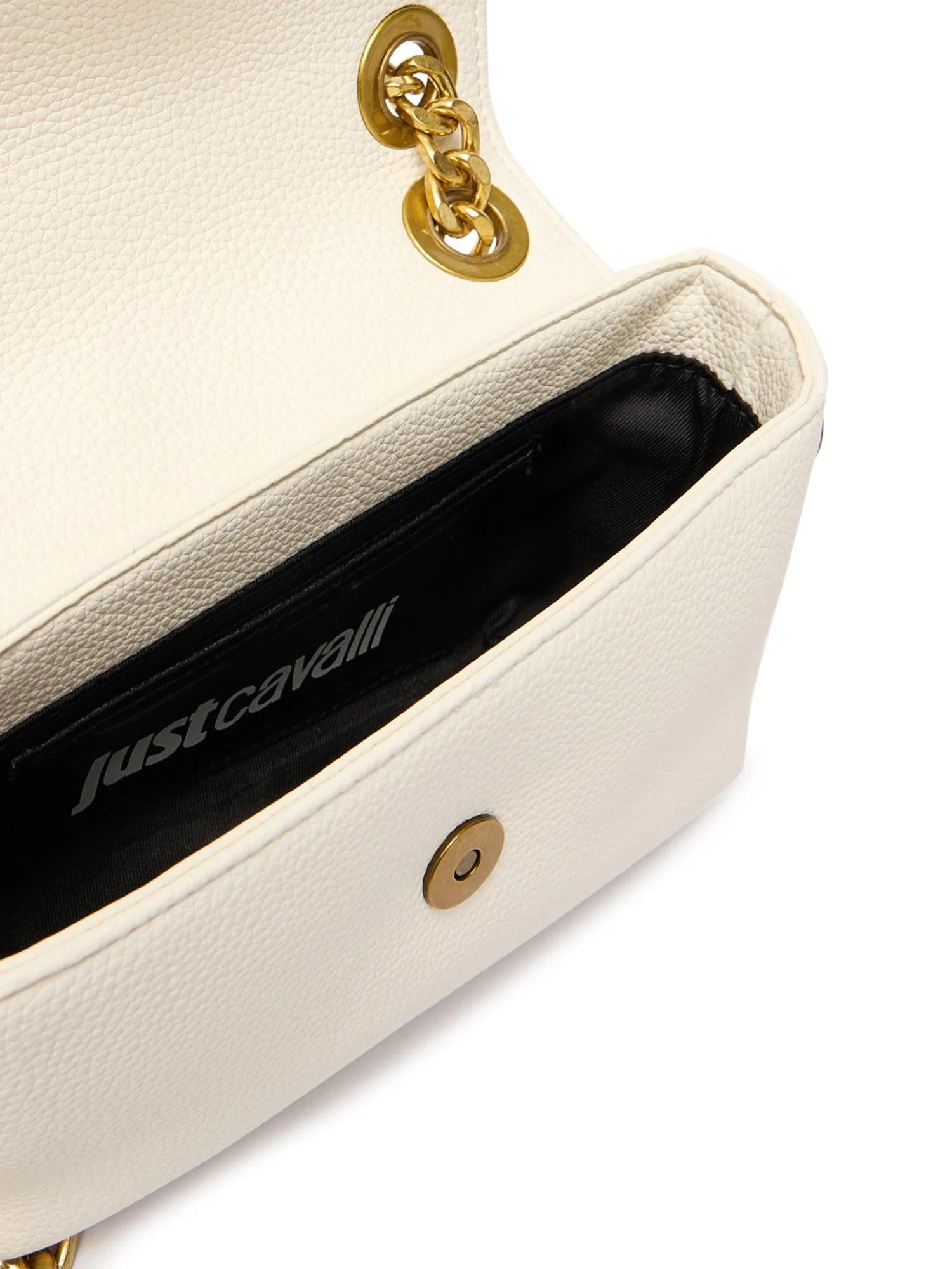 Just Cavalli Borsa in ecopelle con foulard