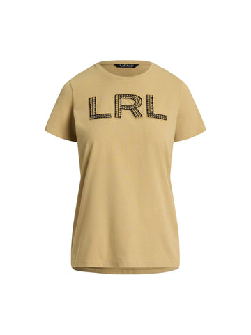 Lauren Ralph Lauren T-shirt con logo in perline Katlin