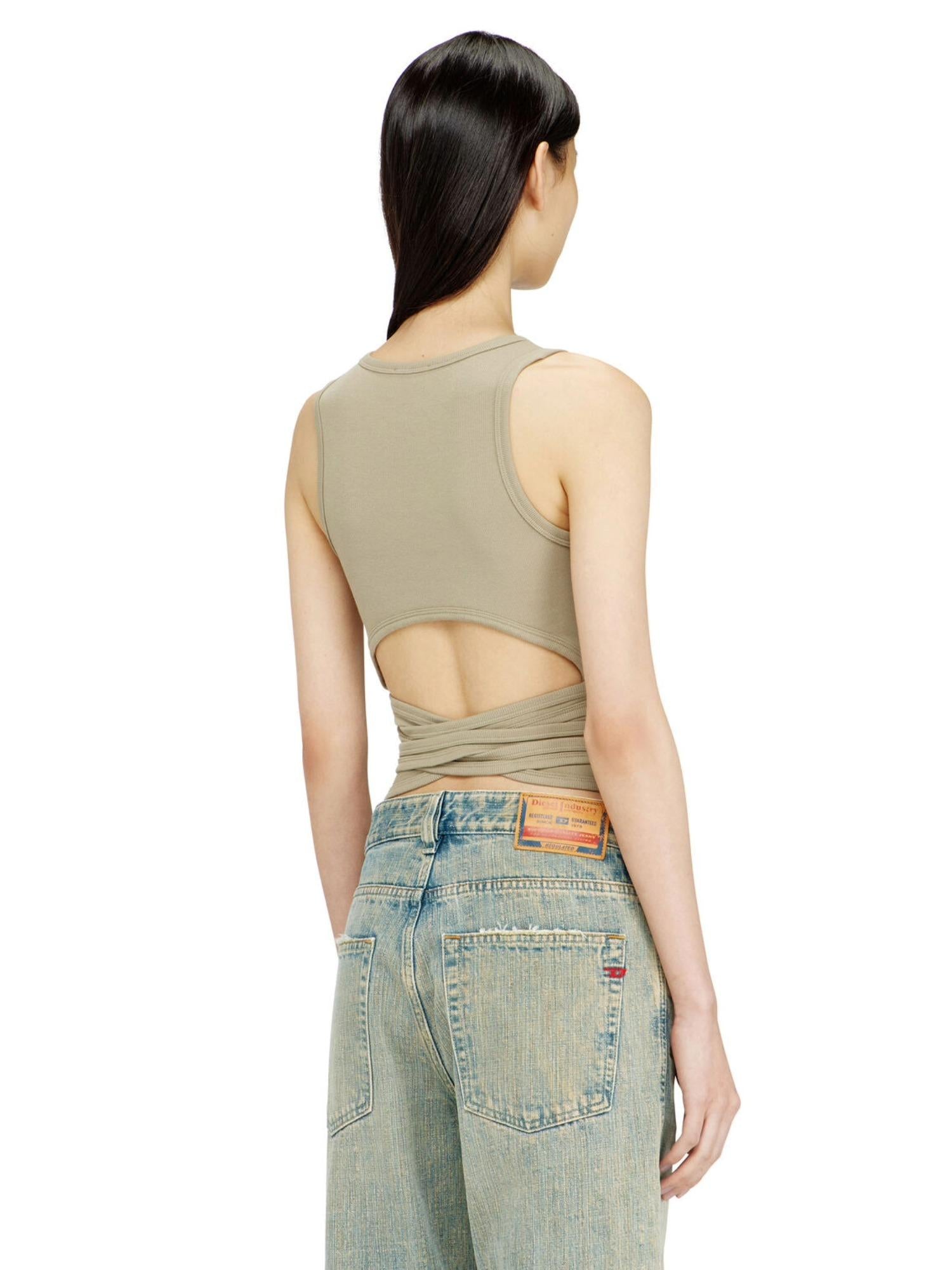 Diesel Top con stringhe T-Anky-Tail-S1