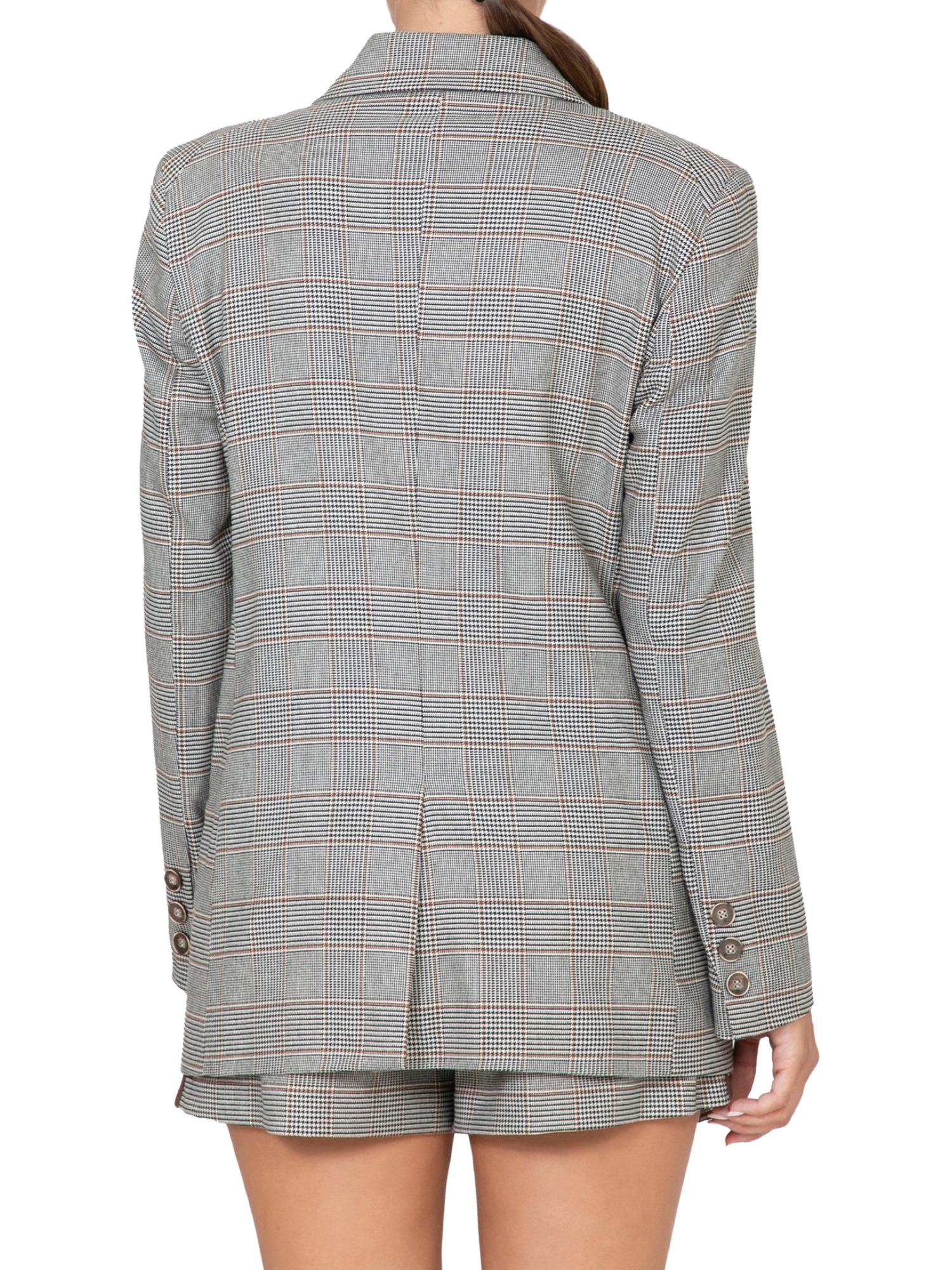 Marc Ellis Giacca a quadri con logo