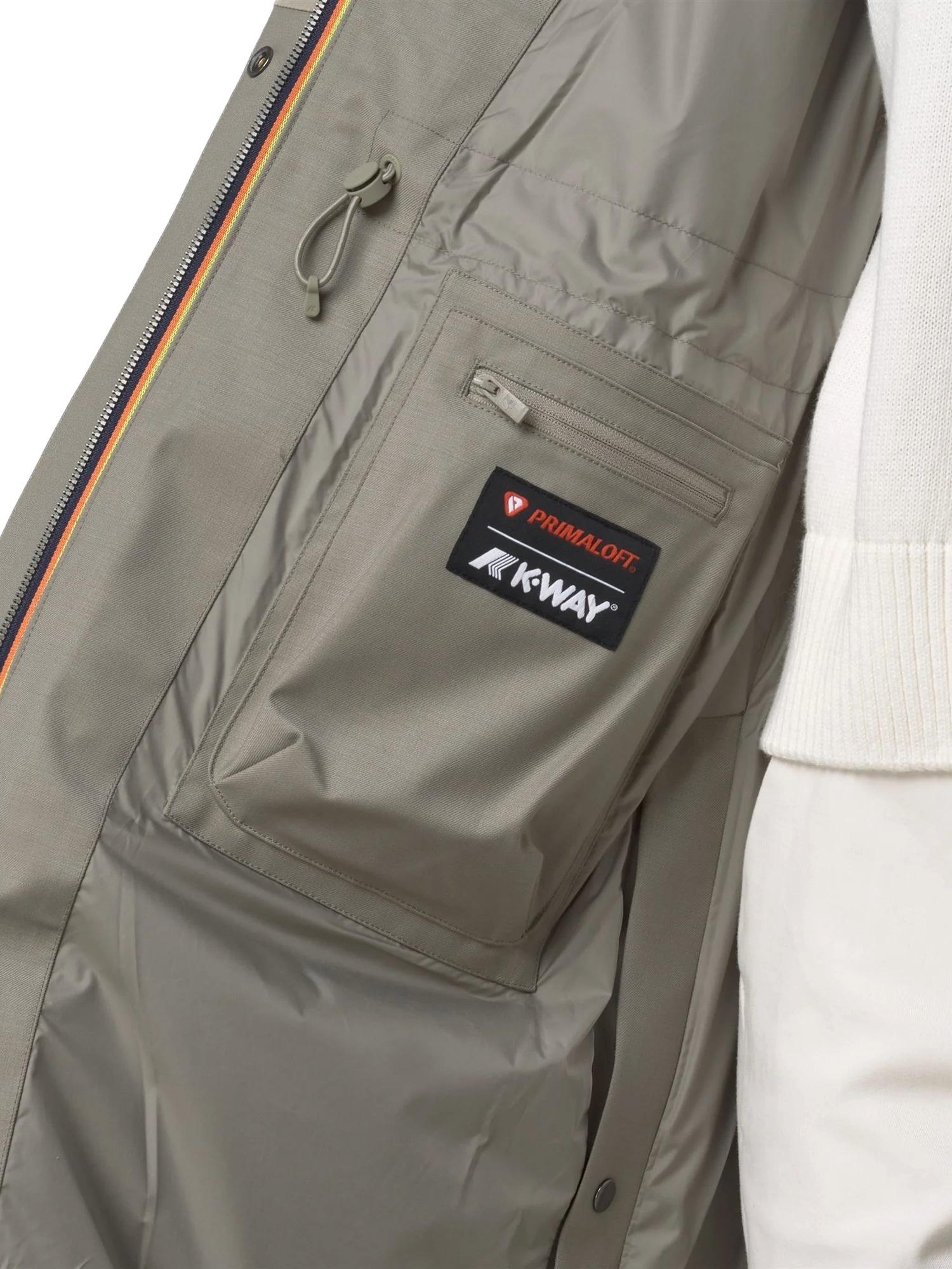 K-Way Giubbotto Ella Wool Nylon Mix