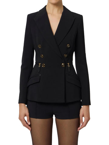 Elisabetta Franchi Giacca con dettagli zip