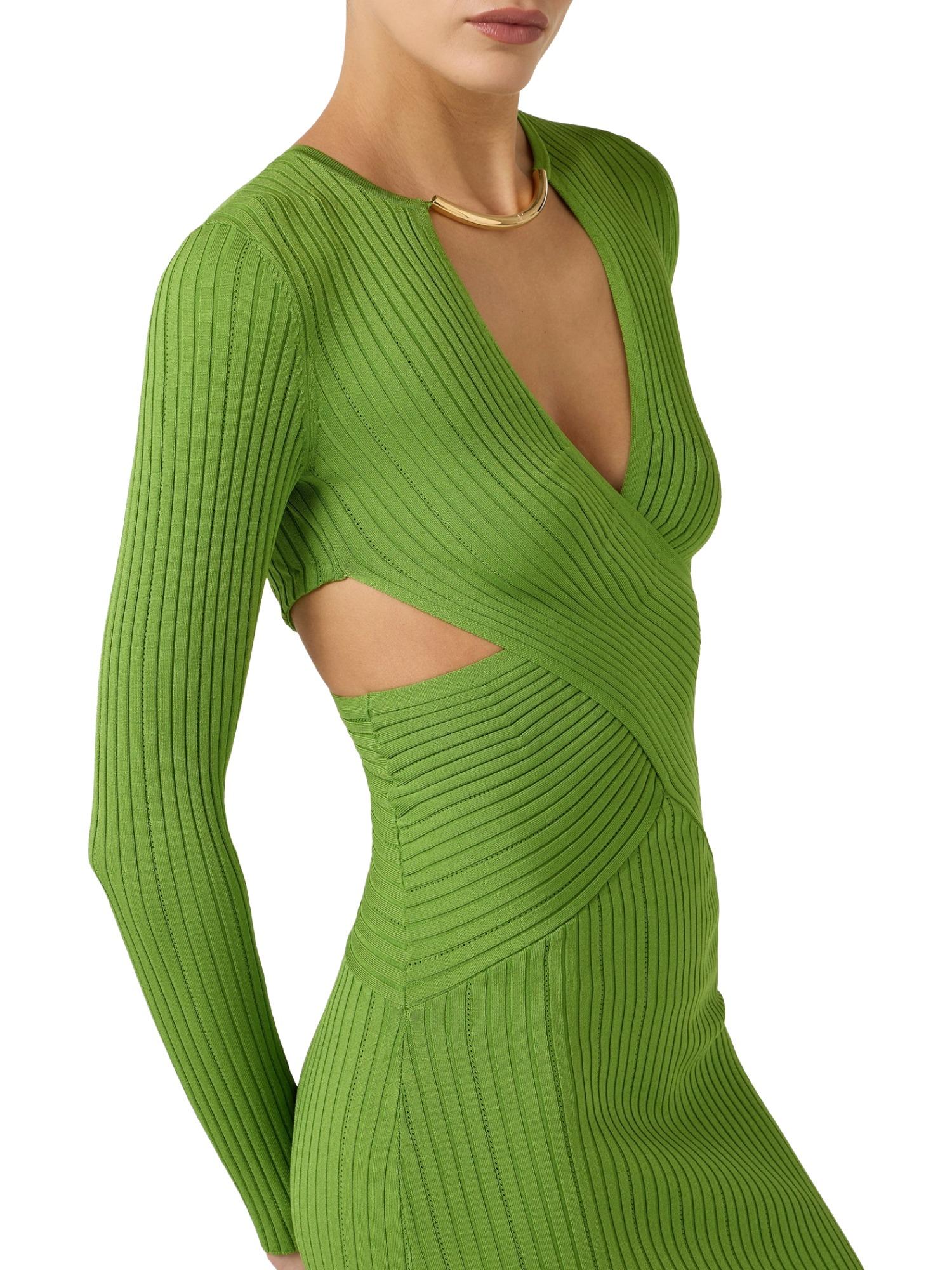 Elisabetta Franchi Abito Red Carpet con collana gioiello