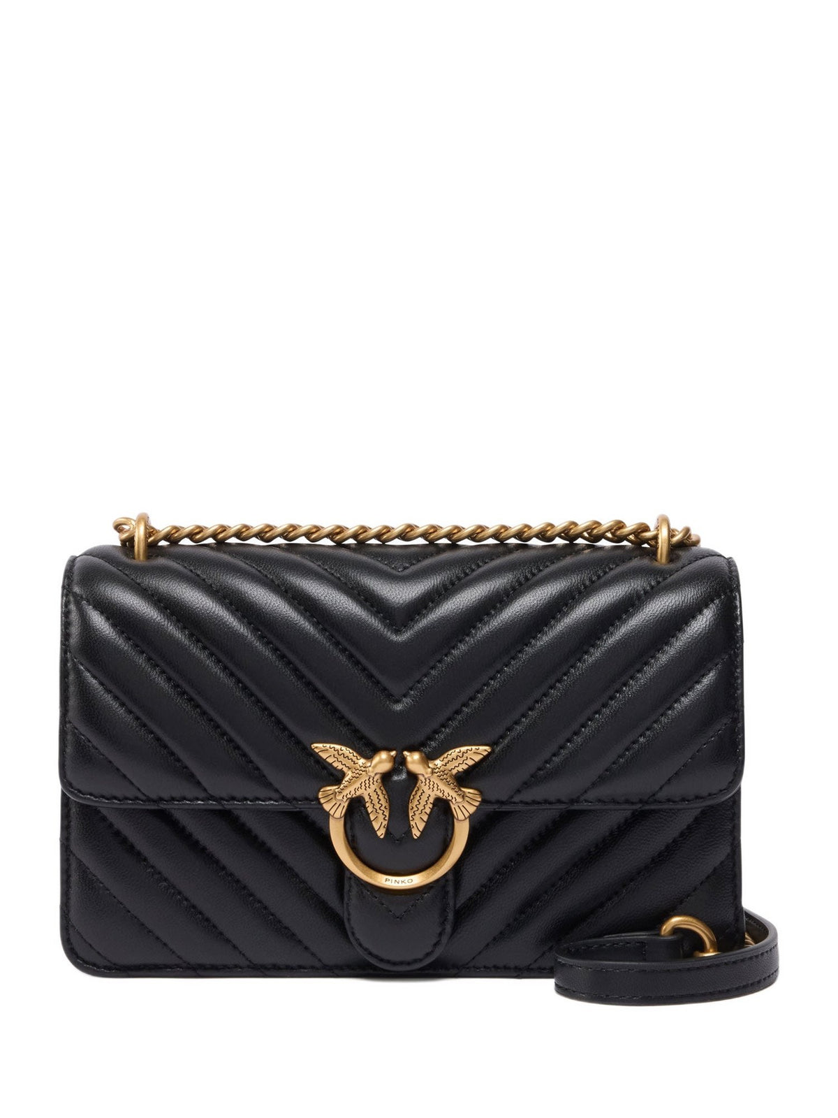 Borsa piccola a tracolla love bag one chevron new buckle