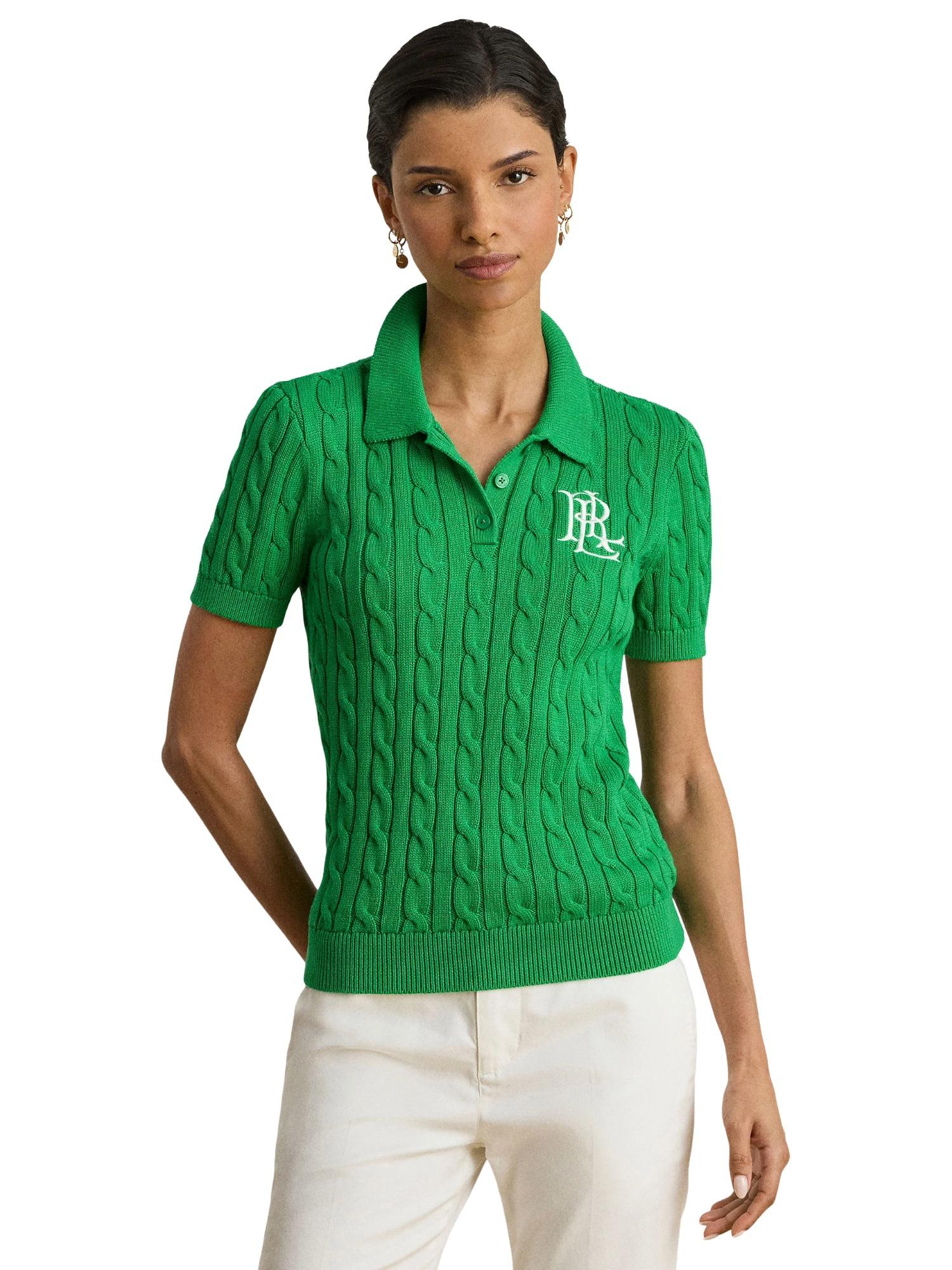 alt
Lauren Ralph Lauren gebreid poloshirt Natrissa