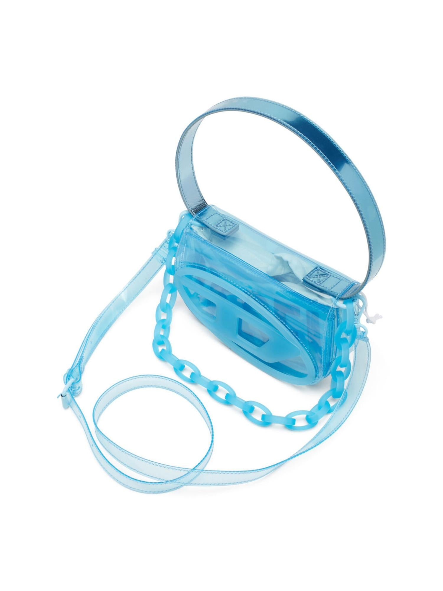 Diesel Borsa 1DR in TPU trasparente