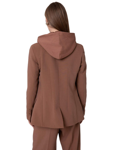 Hinnominate Giacca doppiopetto con spalline