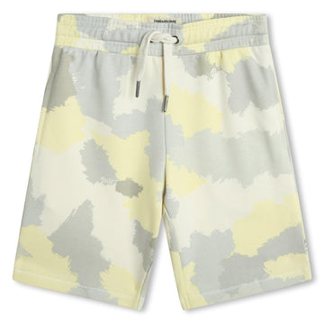 Zadig & Voltaire Shorts camouflage in cotone