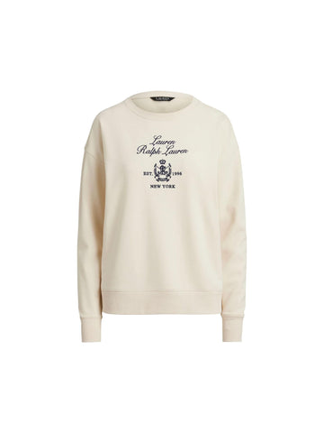 Lauren Ralph Lauren Felpa con logo ricamato Kappy