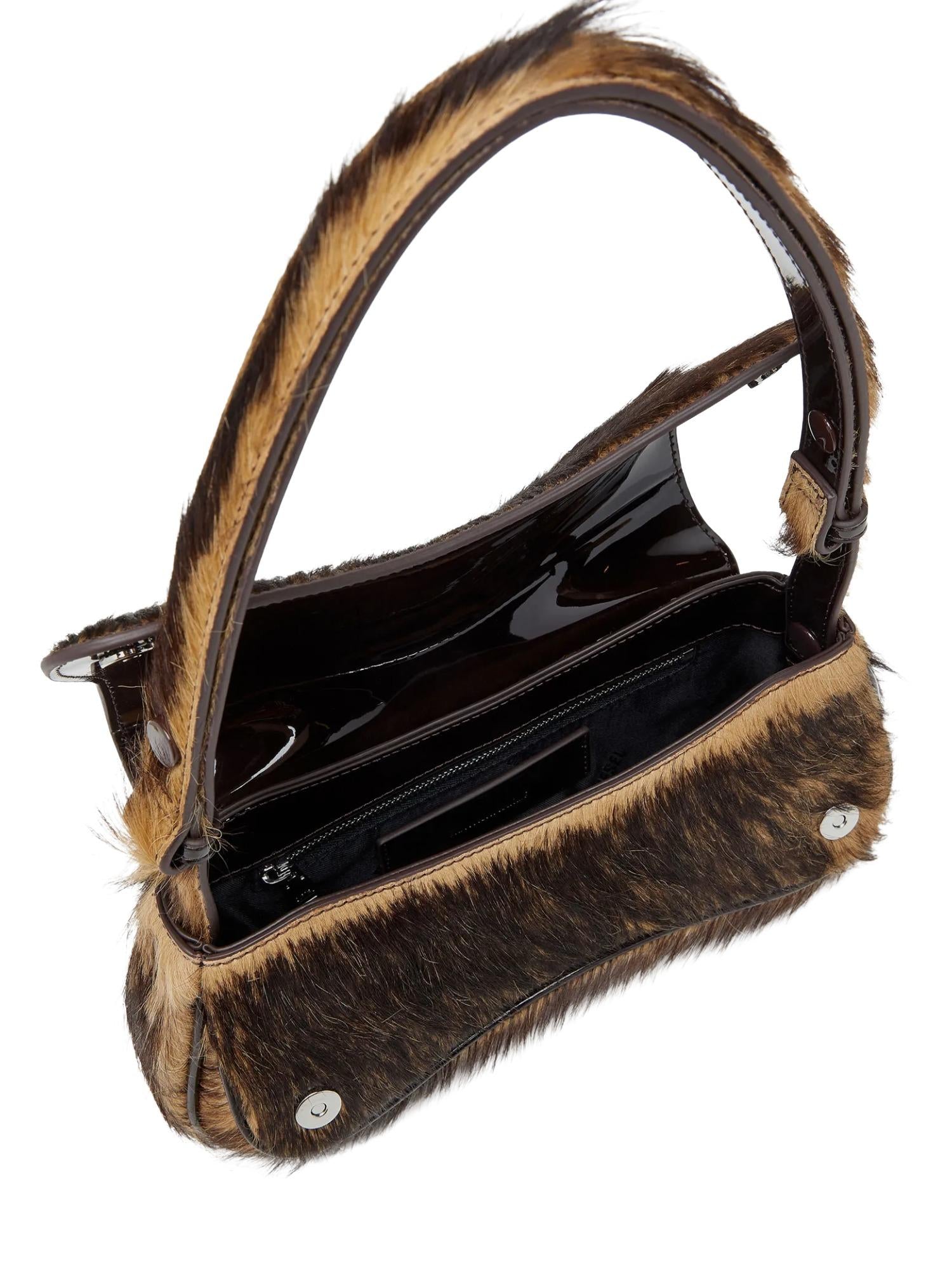 Diesel Borsa Play Clutch in cavallino