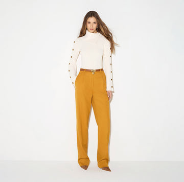 Pantaloni in gabardina