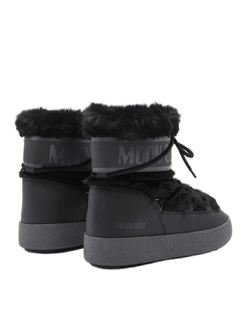 Stivale ltrack low faux fur bianco
