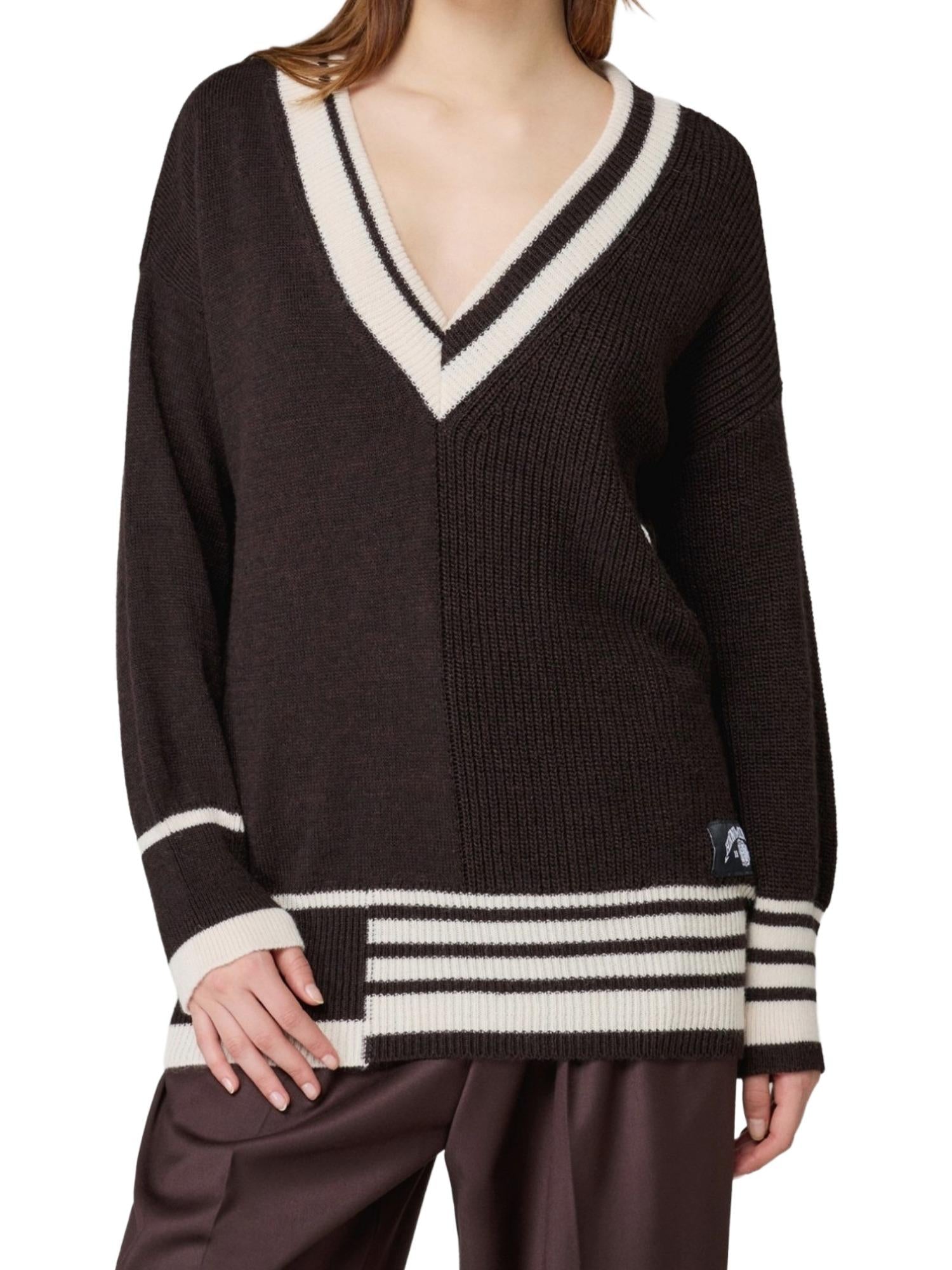 Hinnominate Maglia College con scollo a V