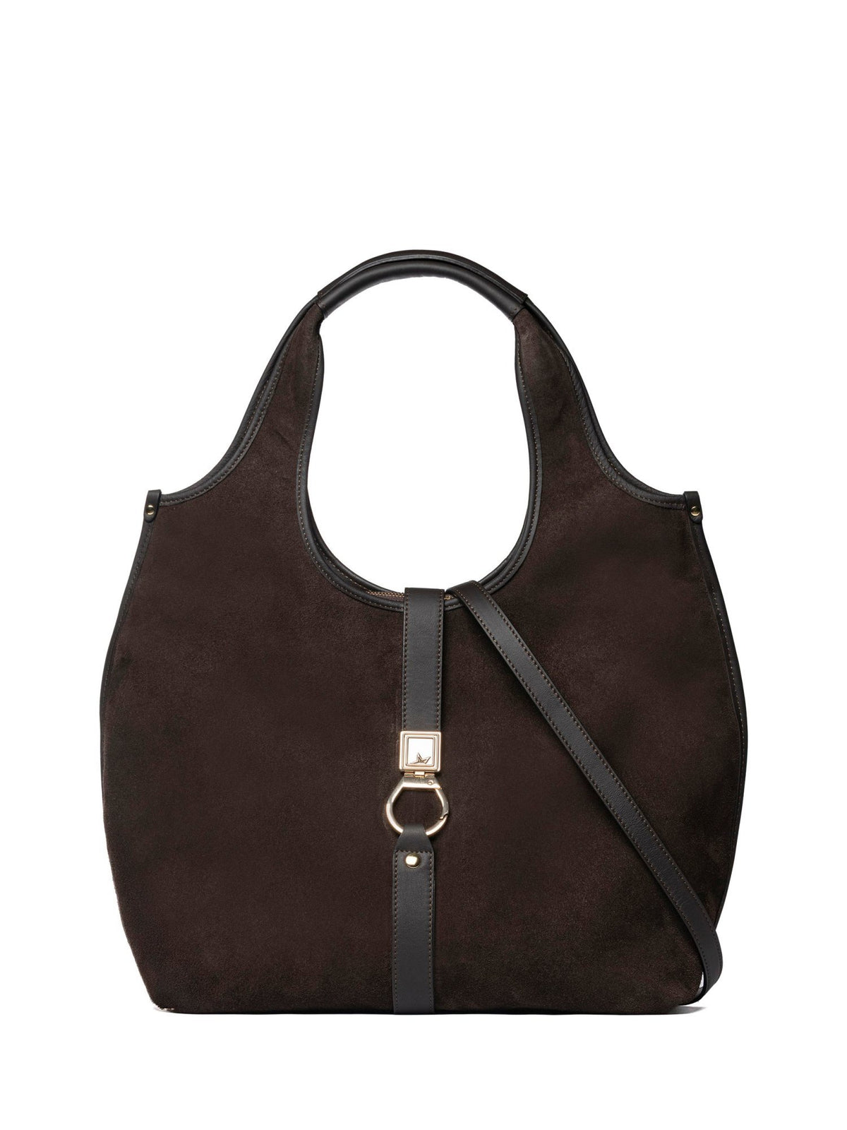 Borsa Hobo Maia L in Suede